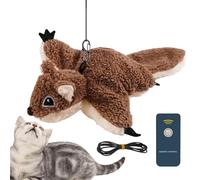 BDSHGRDH cat toys， Remote Control Flapping Mice Toy | Touch-Activated Mental Training Exerciser