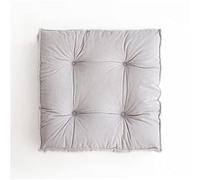 BDSHGRDH cushions， 1pcs Square, Chairs 40x40, Single Outdoor, 10cm/4in Extra Thick(Ight Grey,45 * 45cm)