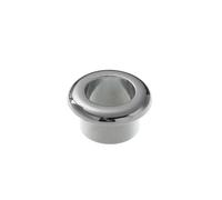 desk grommet， 4PCS Wire Hole Cover Zinc Alloy Cable Line Box Grommets Cabinet Decor Cable Port Furniture Hardware(Silver,18mm)