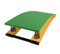 BDSHGRDH gymnastics equipment， Somersault Power Board Elastic Springboard with 2/4/6/9 Springs for Adults/Teens/Kids(50 * 80cm 2 springs)