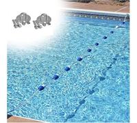 BDSHGRDH lane divider， Pool Depth Separator Floating Rope Safety(5m)