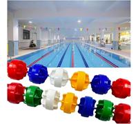 BDSHGRDH lane divider， Pool Lane Divider Professional Shallow/Deep Water Swimming Safety Rope Race/Party Floating(12cm,3/9.84FT)
