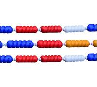 BDSHGRDH lane divider， Swimming Pool Divider For Separating Competition Lanes Safety Rope Buoys(7m)