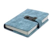 BDSHGRDH notebook， A5 Password Lock Creative Note Book Personal Office Travel Journal Diary DIY Handbook