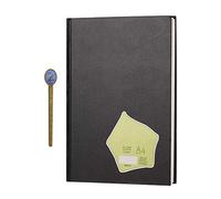 BDSHGRDH notebook， Casebound Artist Sketch Book 100 Pages Hardback Sketchbook Unruled Travel Journal for Drawing Vertical Pattern