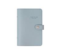 BDSHGRDH notebook， Macaron Cute Spiral s Stationery Fine Office School Personal Agenda Organizer Binder Diary Weekly Planner Gift(Light Blue,105 * 145mm)