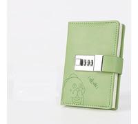BDSHGRDH notebook， SmallWith Lock Journal Office Diary Agenda Planner Stationery Organizer Line Sketchbook Pocket Note Book