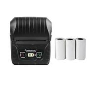 BDSHGRDH photo printer， 58mm Bluetooth Receipt Printer Wireless USB Port POS Portable Impresora(Black add 3Rolls)