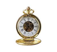 BDSHGRDH Pocket Watch， Double Hunter Mechanical Pocket Watch, Retro, Vintage, Retirement, Anniversary, Groom, Groomsmen, Wedding