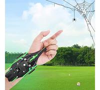 BDSHGRDH Spider Web Launcher， Luminous Design,USB Charging 9.8ft RealSpider Web Gadgets Toy Cool for Kids(Black)