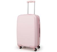 BDSHGRDH Travelling case， Trolley Travel Suitcase, 20” Carry-on Luggage with TSA Lock, Height Adjustable Handle and 4 Universal Wheel(Pink)
