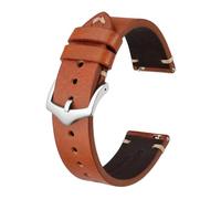 BDSHGRDH watch strap， watchband， Luxury Crazy Horse Leather Genuine Cowhide Watch Band For Men Watchband(22mm)