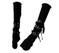 BDSHUNBF 1 Pairs Arm Warmers, Long Fingerless Gloves, Knit Arm Warmers, Women Gloves Punk, Autumn Winter Accessories for Women Girls