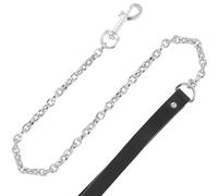 Bdsm accessory bdsm black fur leash and collar, Poids 0.230 Kg