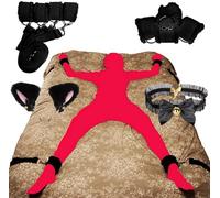 BDSM Adult Game Restraint BDSM Adult Comfort Restraint Sweater C/3J | Which Is Very Comfortable And Lightweight The Four Corners Of The Bed Sex Adult Game Restraint Belt Sex Handcuffs Set