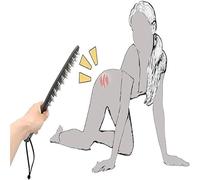 BDSM Adult Spanking Racket with Nails, Slut Racket with Safety Single-Sided Rivets, and Unique Spanking Flirting and Fetish Role-Playing Games Designed specifically for Couples