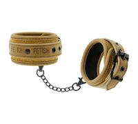 Bdsm ankle cuffs in vegan leather