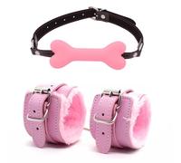 BDSM Bondage Kit for Couples Sex Training -UKGC04ZP，Pink，Same &Cheaper：A