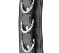 Bdsm handcuffs black ankle chains, Poids 0.225 Kg