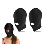 Bdsm Hood, Unisex Mask Full Face Mask Cs M-ask Hood Partym M ask Open Mouth, Unisex F-ull Cover Ho-od Mas k, Full C-over Ho od Mas-k, 2 Pcs Fu-ll Cov-er H ood Ma sk, Sex Ma sks For Adults