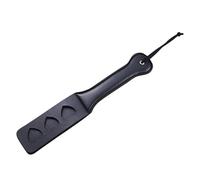 BDSM Leather Adult Flirting Tool Skin Racket Sexy Toys Sm Punishment Intimate Game Couple Spanking Flirting for Women Men Black One Size