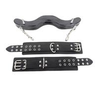 BDSM Male Scrotal Clip Adult Game Couples Slave Training Penis Stretcher Scrotal Fixed Tools Sex Toys for Men(Black)