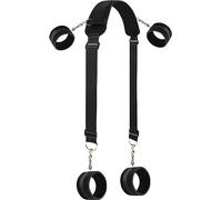 BDSM Neck to Wrist Bondage Restraints Set Bed Restraints Wrist Thigh Leg Cuffs Sex Toys Bondage Rope Kit Restraints Tape with Cuffs & Collar Sex Toys for Couples Sweater Yoga S19E