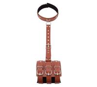 BDSM Neck to Wrist Restraints Bondage Set Sexy Toys Slave Frisky Beginner Female Restraints kit Props Collar Back Handcuffs Couple SM Sex Game Tool with Adjustable Straps Bed Adults Play
