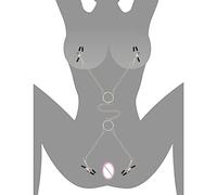 BDSM Nipple Clamps Sex Toys Cliterous Clamps Adult Sex Toys & Games Bondage Gear & Accessories Bondage Restraints Dildo Penis Pussy Clit Stimulator Sex Things for Couples Kinky Sex Toys for Men Women