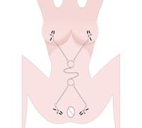 BDSM Nipple Clamps Sex Toys Cliterous Clamps Adult Sex Toys & Games Bondage Gear & Accessories Bondage Restraints Dildo Penis Pussy Clit Stimulator Sex Things for Couples Kinky for Men Women