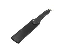BDSM Paddle Sex Bondage for Spanking Adults Faux Leather Spanking Paddle for Sex Play Flirting Toys Leather Whip Fetish Couples Sex Toys Black One Size