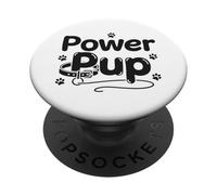 BDSM Power Pup Kinky Humor Puppy Roleplay PopSockets Adhesive PopGrip