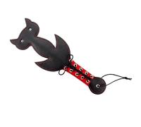 BDSM Pu Leather Whip Flogger Hand Slap with Heart Shaped Cat Claw for Couples to Enhance Feelings Sm Conditioning Stimulation Games Sex Feather Cosplay Red One Size