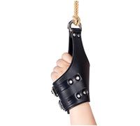 BDSM Restraint Suspended Handcuffs Rope - Leather Hanging Imprisoned Hand Buckle Couple Sex Game Fetish Kinky Toys