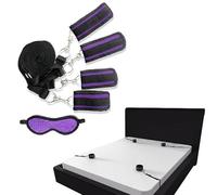 BDSM Restricciones Juguetes sexuales Bondage Restricciones Set Fetish Bed Restricciones Kits para principiantes, Gang Ball Play, Vibradores Masajeadores, Bondage kit para parejas Sexo