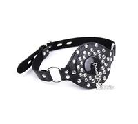 BDSM Sex Adults Products Oral Fetish Open Mouth Ring Gag Ball Bondage Gear Exotic Accessories Sex Toys Slave Gag Toys(Black)