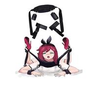 BDSM Sex Bondage Restraint Kit Toys Sex Things Accessories for Adults Couples Kinky Sex Tie Downs for King Mattress Bed Straps Restraints for Adult Play Queen Size Bed Leg Spreader Bar Bedroom Sweater