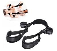 BDSM Sex Bondage Set,Sex Bondage Wrist & Thigh Cuffs BDSM Restraints Set Sex Swing Sex Bondage Legs Restraints,Bed Restraints Kit, for Women and Couples SM Games Sweater (B)