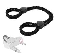 BDSM Sex Restraints Adjustable Sexual Bondage Rope for Couples Sex Toy, Bed Bondage Strap Wrist & Leg Cuffs for SM Games Play for Men Women