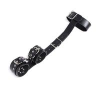BDSM Sex Toys for Woman Couples Handcuffs Set Bondage Gear Bed Restraints Rope Strap Adult Game Wrists Neck Cuffs & Eye Mask Black One Size