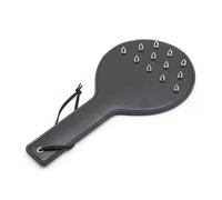 BDSM Sex Toys PU Leather Layer Whip Spanking Paddle Fetish Flogger SM Bondage Rivets Adult Products for Women Games