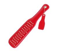 BDSM Spanking Paddles with Fetish Stimulate Flirting Whip for Couple Restraint Intimate Games Adult Sex Toys Red One Size