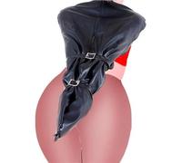 BDSM Strait Jacket/Armbinder,Leather Deluxe Arm Binder Restraint,Behind Back Bondage Gloves,Sex Toys for Couples(G BDSM Armbinder)