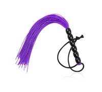 BDSM Tails Whips Game Adult Fetish Slave Bondage Spanking Paddle Fetish Flogger Sex Toy for Couples Women Men Cosplay Knout Purple One Size