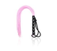 BDSM Tails Whips Game Adult Fetish Slave Bondage Spanking Paddle Fetish Flogger Sex Toy for Couples Women Men Cosplay Knout Pink One Size