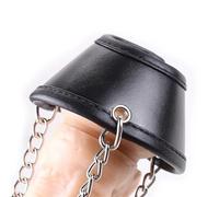 BDSM Tug On Balls Penis Ring,Leather Parachute Scrotum Ball Stretcher,CBT Cock Erection,Chastity Cage,Sex Toys for Men