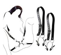BDSM Women's Sexy Clitoris with Body Restraint and Stretching Band, Adjustable Strength Lip Clip Suitable for Adult Nipple Clips, SM Sex Toys, Flirting Games, Couple Fetish Role-Playing