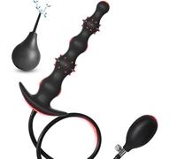 BDSMAGE Inflatable Butt Plug with Enema Bulb, Anal Toy Adult Toys for Anal Trainer for Women Couples Beginner, Anal Plug Prostate Adult Toys Adult Toys4couples