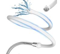 BDSMAGE Silicone Anal Cleaner Enema, 5 Water outlets, Anal Douche Enema Hose, Anal Sex Toys for Anal Cleansing Enemas