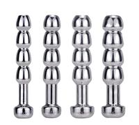 BDSMJOY 3PCS Stainless Steel Urethra Probes Dilator Set, Hollow Penis Plug Dilator Masturbation Urethral Plug Dilators for Men Couples, Urethral Sound Catheter Plug Penis Training (8mm+9mm+10mm+11mm)